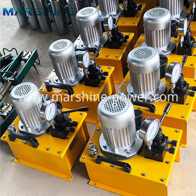 Electric Powered 70MPa Single Stage Hydraulic Pump Station (8)